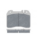 SCT Germany - SP249 - Колодки торм пер Mercedes W124 E320 93-98